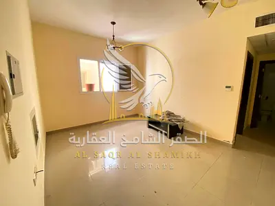 The best one-bedroom apartment with modern finishing, suitable for families, with central AC and central gas in Al Qulaya’a, Sharjah, for annual rent.