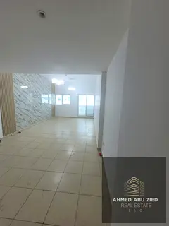 A distinctive 1BHK in Ajman One Towers for annual rent. master bedroom, laundry room, separate kitch