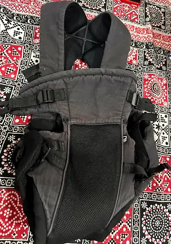 Comfortable Baby Carrier / Front and Back Baby Carrier - Dark Grey MOTHERCARE
