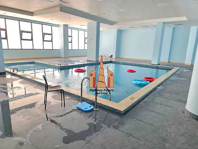 Luxurious 2bhk apartments with balcony 3bathroom + made room wardrobe parking Gym and pool