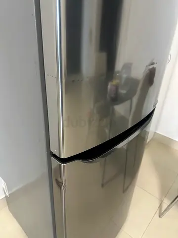 LG Stainless Steel Fridge - Good Working Condition