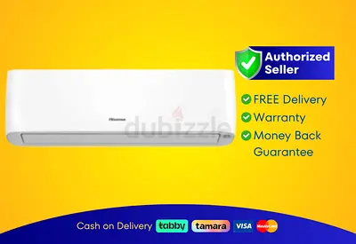 2 Ton Rotary Split Air Conditioner Hisense - | Brand New |  Warranty | FREE  Delivery