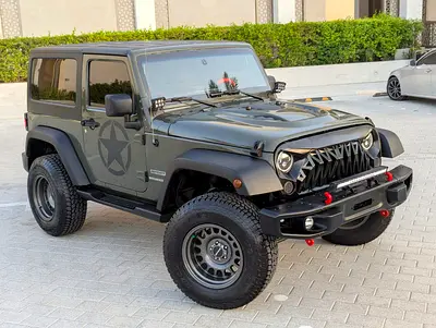 Jeep Wrangler Sport 2015 GCC Specs - Well Maintained Clean Modded Car With Low KM