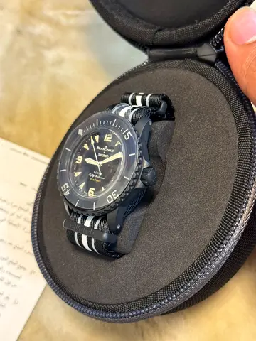 Blancpain swatch ocean of storms never worn