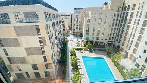 Semi Furnished | Bright | Pool View