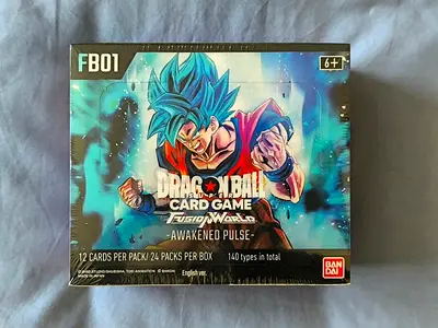 Brand new sealed Dragon Ball Card Game: Fusion Wars - Awakened Pulse (Box) - FB01
