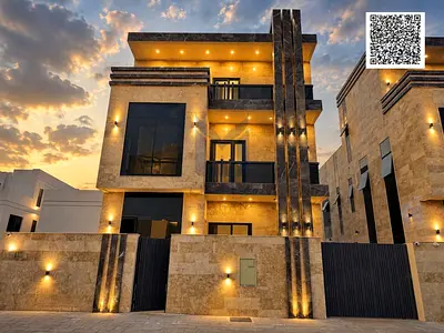Luxury 6BR Stone Facade Villa | G+1+Roof | 3,750 SQFT BUA | Al Yasmeen | AED 2.2M