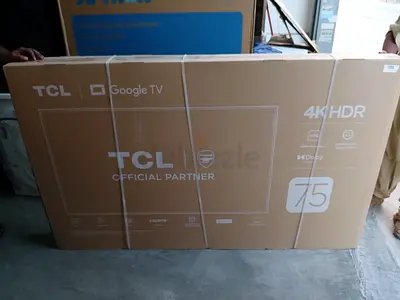 TCL Tv 75 Inch 4k Ultra HD Google Tv Brand new Television 1 year warranty