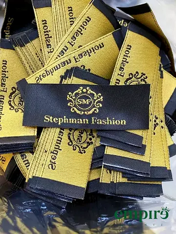 Stephman Fashion woven clothing labels - new lot