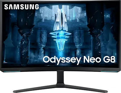 Samsung 32 Inch Odyssey Neo G8 4K Mini LED 240Hz Curved Gaming Monitor – LS32BG850N