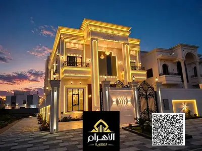 قصر كلاسيكي صغير الحجم في زاوية المبنى، شامل رسوم التسجيل، في منطقة الهليو 2، عجمان. ملكية حرة، تمويل بنكي.
