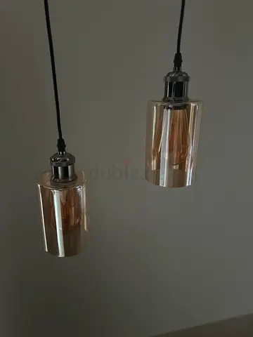 Modern Light with Glass Shades