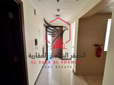 شقة للإيجار السنوي في القاسميه غرفه وصالة جيم مجاني شهر مجاني مساحات واسعه صيانه مجانيه تكييف مركزي قريبه الي مخرج دبي
