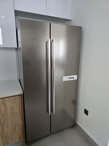 Siemens Side-by-Side Stainless Steel Refrigerator - Excellent Condition