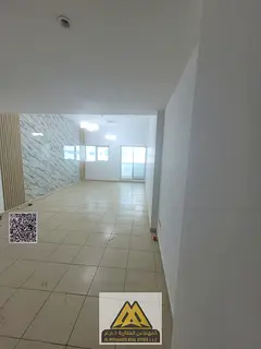 Annual Rent: Spacious 1-bedroom apartment in Ajman One Towers, 2 bathrooms, built-in wardrobes, laun
