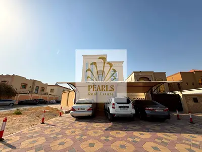 Annual Rent in Al Mowaihat 1 Ajman: Largest Luxury Villa, 5,000 Sqft, 8 Bedrooms, Hall, Majlis, 9 Baths & Car Shade
