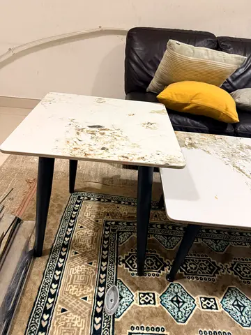 Center table with side