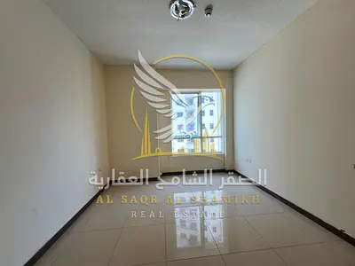 One bedroom and living room apartment for rent in Al Qasimia Station area Panoramic view spacious gym one month free