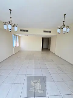 Al Khan 3-Bedroom Apartment with Living Room 62,000 Free A/C + Gym + Pool 6 Installments Security De