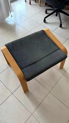 IKEA foot stool - blue/grey - Poäng
