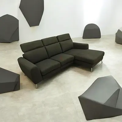 Expensive quality Boconcept lshape sofa