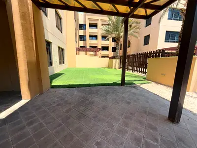 Spacious 3-Bedroom Apartment with Private Courtyard in Al Jaz 1, The Greens