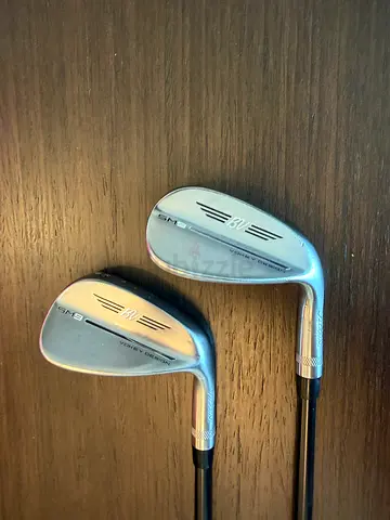 2x Vokey SM9 Wedge with Dynamic Gold S440 Black Shafts