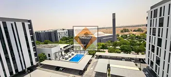 Spacious 1-Bedroom Apartment for Rent | Pool View | Free Gym & Pool | Covered Parking | Aljada, Shar