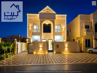 🏡 **فيلا للبيع في الحليو سنتر – عجمان | 5 غرف ماستر | ارتداد كبير وخصوصية عالية**