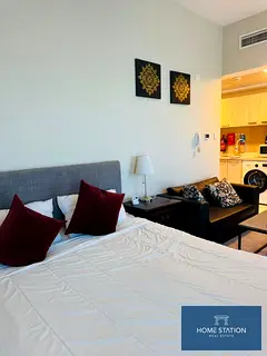 Furnished Studio | Balcony | Flexible Cheques | MAG 510 | Ready move in