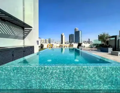 Furnished Studio | Oxford Boulevard | Pool & Skyline View