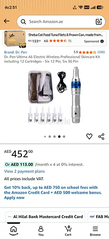 Dr. Pen Ultima A6 wireless Electric Microneedling Professional Skin Care Device - almost new