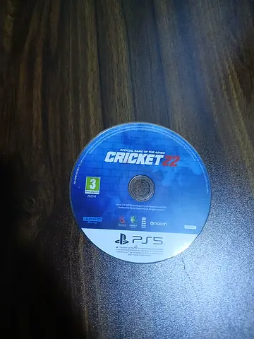 Cricket 22 PS5 game disc - used