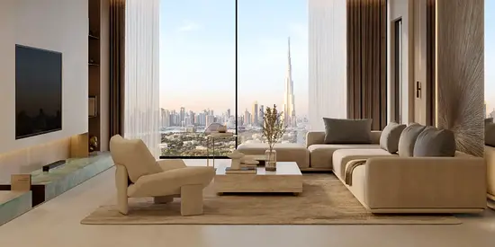 Burj View 1BR | Binghatti Cullinan | Furnished Apartment