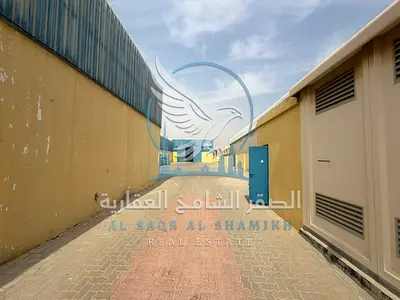 Industrial Yard for Rent in Industrial Area 18 | 10,000 Sq. Ft. | Main Road | Offices + Covered Warehouse