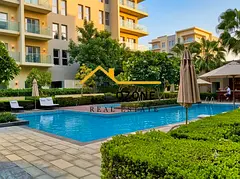 🌿 Luxury 1 BHK with Private Garden | 2 Bathrooms | Semi-Closed Kitchen | Garden Apartments Block 