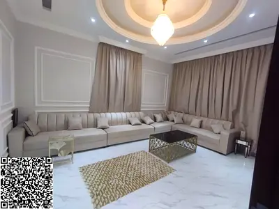 First inhabitant villa for rent in Al Yasmine next to the garden - 5 master rooms - roof - central air conditioning - luxury finishing