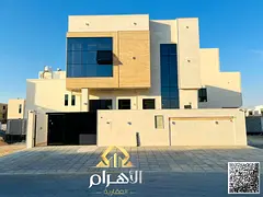 A luxurious villa in Al Bahia with a modern, elegant finish and ideal spaces, at a price that includ