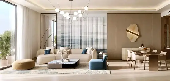Furnished 1BR Apartment | Binghatti Wraith | City & Park Views