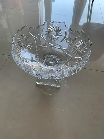 Glass Fruit Bowl
