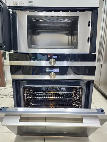 Siemens iQ700 Built-in Microwave Oven 21L BE634LGS1M Black Siemens Home Connect Built In Electric Ov