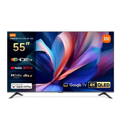 Xiaomi TV A Pro 55 2026 | Google TV | 4K QLED Display | Dolby Audio | Only used for 5 months
