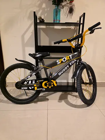 Kids 20-inch Black & Yellow Bicycle - Good Condition