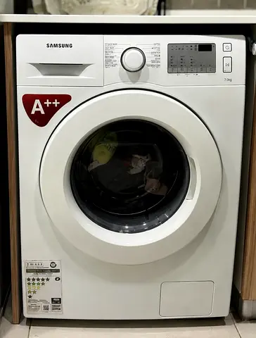 Samsung 7kg Front-Load Washing Machine – A++ Energy Rating