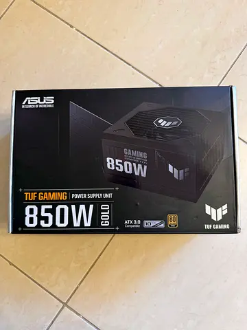 Asus TUF 850 Gold PSU ATX 3.0