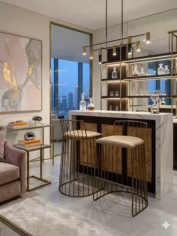 Leather Bar Stools