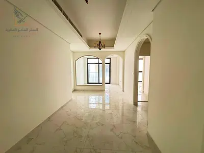 A brand new, two-bedroom apartment in the Al Tallah area, located in a modern building designed for maximum comfort and privacy in a quiet location