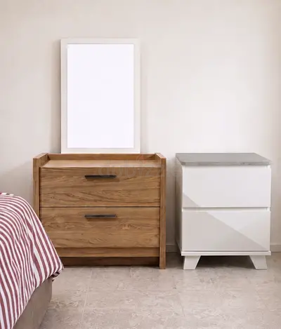 Dresser+Mirror(Unused Brand New PAN HOME HD)+Night stand(pan home)