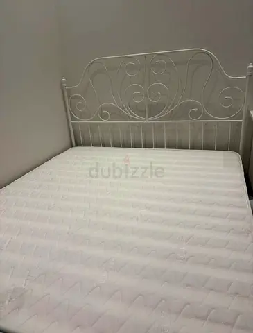 Queen size bed with mattress for sale