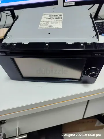 Double DIN Car Stereo Head Unit with Touchscreen (used)